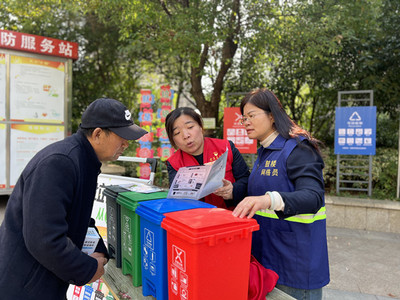 徐州鼓楼牌楼街道:垃圾分类出实招 绿色文明伴我行